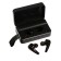 Headphones VBT 1.29, wireless, vacuum, waterproof, BT 5.0, 3500 mAh, black