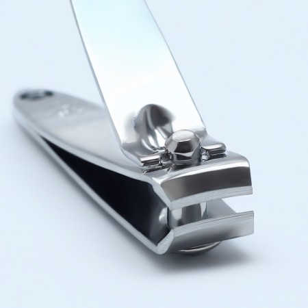 Kusachki-Kniper for manicure and pedicure, 2 pcs, 5/8 cm, on the blist, the color is silver-5