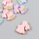 Decor for creativity Plastic "Bunny with a bow in colors" MIX 2.9x2.4 cm