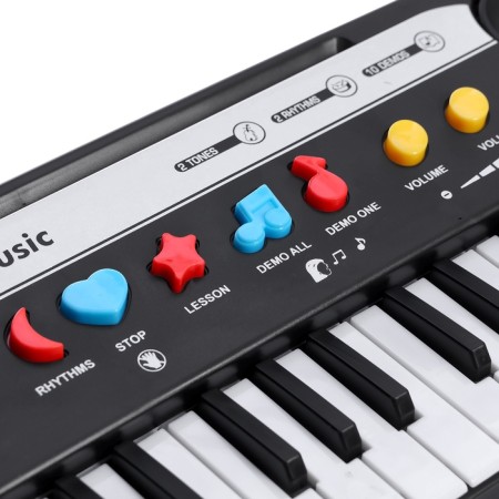 Synthesizer "Dream" with a microphone, 37 keys-5