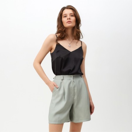 Women's shorts minku: enjoy olive color, rr 42