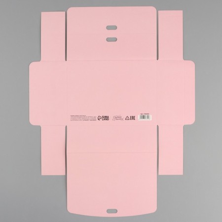 Gift folding box, packaging, “pink”, 16.5 x 12.5 x 5 cm, without tape-6