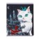 Notebook of 48 sheets in the cage "Magic Dreams (exclusive)", coated cardboard, glitter lamination, fields, white offset unit