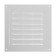 Ventilation grate Zein Lux RM1717C, 175 x 175 mm, with a grid, metal, gray
