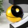 Levitative souvenir "Yin-Yang" Black ball d = 8.5 cm 17.4x8.5x17.4 cm