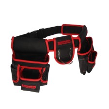 Bag - double Matrix belt, 20 pockets, hammer holder