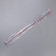 Bathroom cornice, telescopic 120-220 cm, blue color