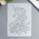 Plastic stencil "Unicorn in the style of mehendi, with colors" 29x20.8 cm