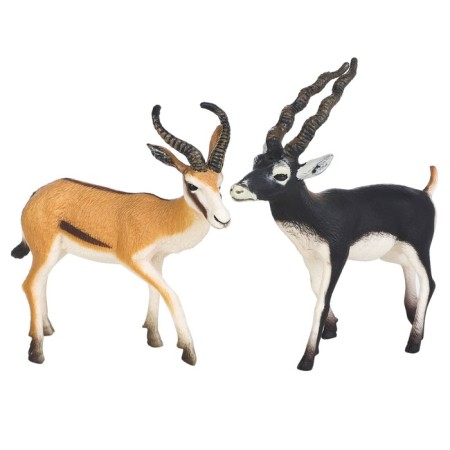 A set of figures "World of Wild Animals: Antelopes Jayran and Garn", 2 figures