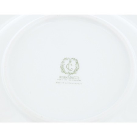 Dining set 6/24 Bernadotte, decor “Pale roses, platinum layout”, 24 items-8