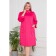 Women's dress, size 64, pink color