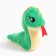 Soft toy "Snake", with a flower, on a suspension, 8 cm, color mix