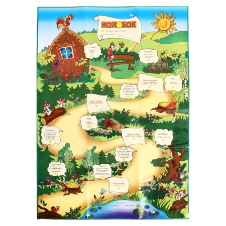 Набор резиновых игрушек «Колобок», 7 шт.-7