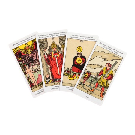 Tarot cards "Study Tarot cards from scratch", 78 l, card 6.6 x 12 cm-1