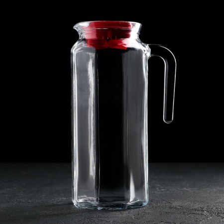 Glass Glass Kosem, 1 l, red cover
