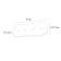 Direct Connector for the ARTE LAMP Optima A740506, 0.2x6x2.2 cm, black