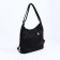 Bag Women's bag with zipper, black color