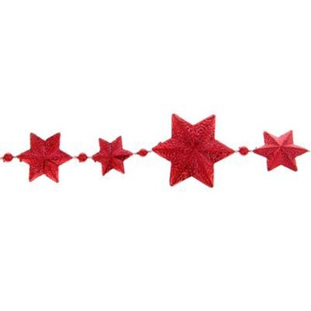 Buses for a Christmas tree 2.7 m "Embossed stars" mix-6