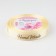 Satin tape "Hand Made", 15 mm, 23 ± 1 m, beige color