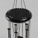 Wind music metal, tree "Balls" 5 tubes 55x9x9 cm