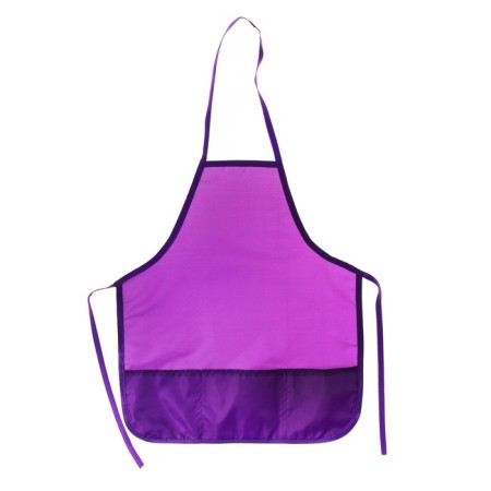 Apron for labor + sleevens, 550 x 440/250 x 160 mm, size M (height 122-158), calligrata purple-2