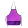 Apron for labor + sleevens, 550 x 440/250 x 160 mm, size M (height 122-158), calligrata purple