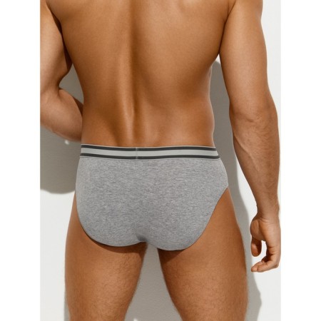 Panties Slips men's Omsa 1224, size 52, color Grigio Melange-1