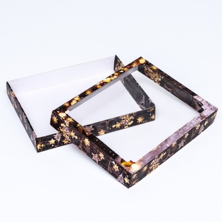 Box a team cover is, with a window, "fulfillment of desires", 26 x 21 x 4 cm-4