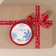 A satin decorative ribbon “Happy New Year!”, 1.5 cm × 5 m