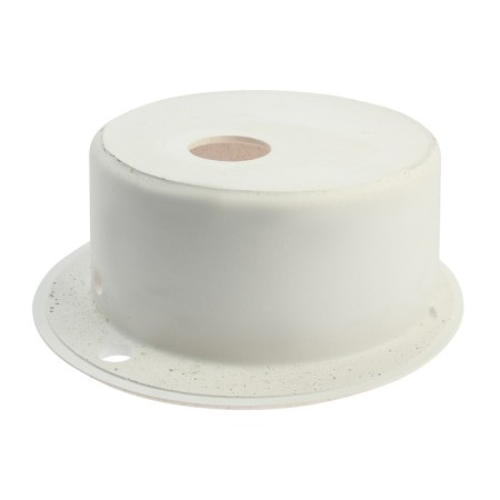 Curler for a kitchen made of stone zein 50/q2, d = 467 mm, round, overflow, beige color-2