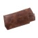 Glasses for glasses, 17.7 x 0.5 x 8.5 cm, brown color