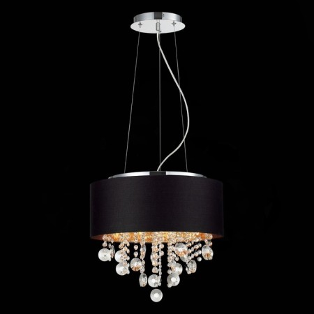 Suspension lamp ST LUCE. SL1350.403.04. Lacchia. 4x40 watts, E14, 40x40 cm, chromium color-1