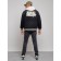 Male bomber, size 48, black color