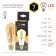Filament era “pear”, 7 watts, E27, 910 lm, 2400k, glow warm white