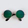 Glasses for toys, dark green color