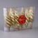 Jewelry decoration "Oblash shine" (set 6 pcs) 3x10 cm, gold