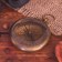 Compass "Sherlock" Brass 5.5x5.5x1.5 cm