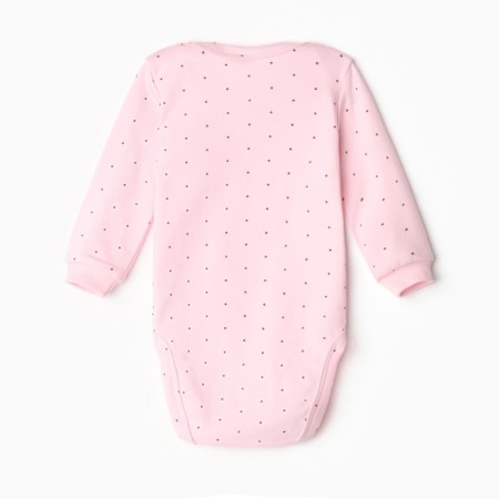 Body baby, pink color/peas, height 62 cm-4