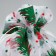 Bag gift organza "Christmas trees", 16 x 24 cm +/- 1.5 cm, new year