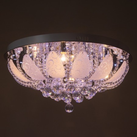 Chandelier 55725/600 CR chrome 8x40W E14 LED PDU 60x60x27cm-7