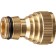 Fitting, internal thread 1/2 ", fast -fast connection, brass, grinda