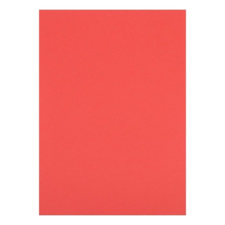 Cardboard two -way A4, tinted in the mass, 10 sheets, 180 g/m2, red-2