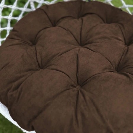 Pillow for swing "Tina", diameter 60 cm, color wenge-3