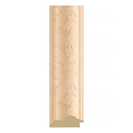 Mirror in the baguette frame, old gypsum 82 mm, 60x60 cm-2