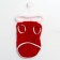Sweatshirt with a hood "Dwarf", size S, red (DS 21, Osh 28, Osh 32 cm)