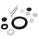 Reinforcement for flush tanks "Ani Plast" WC4550 Economy, with a lower eyeliner 1/2 ", stove chrome