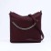 Janelli Cross-Boda Bag on a zipper, 2 external pockets, burgundy color