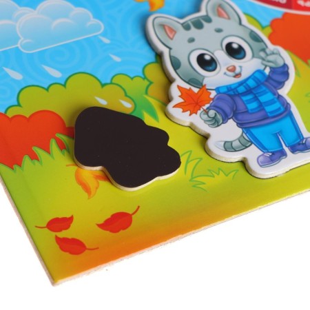 Magnetic designer-planet "Seasons"-5