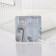 Storage container with handle LADOM "Crystal", 34 × 18.3 × 12 cm, transparent