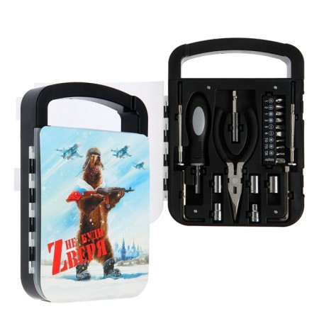 Tundra instruments set, gift plastic case "Z", 22 items